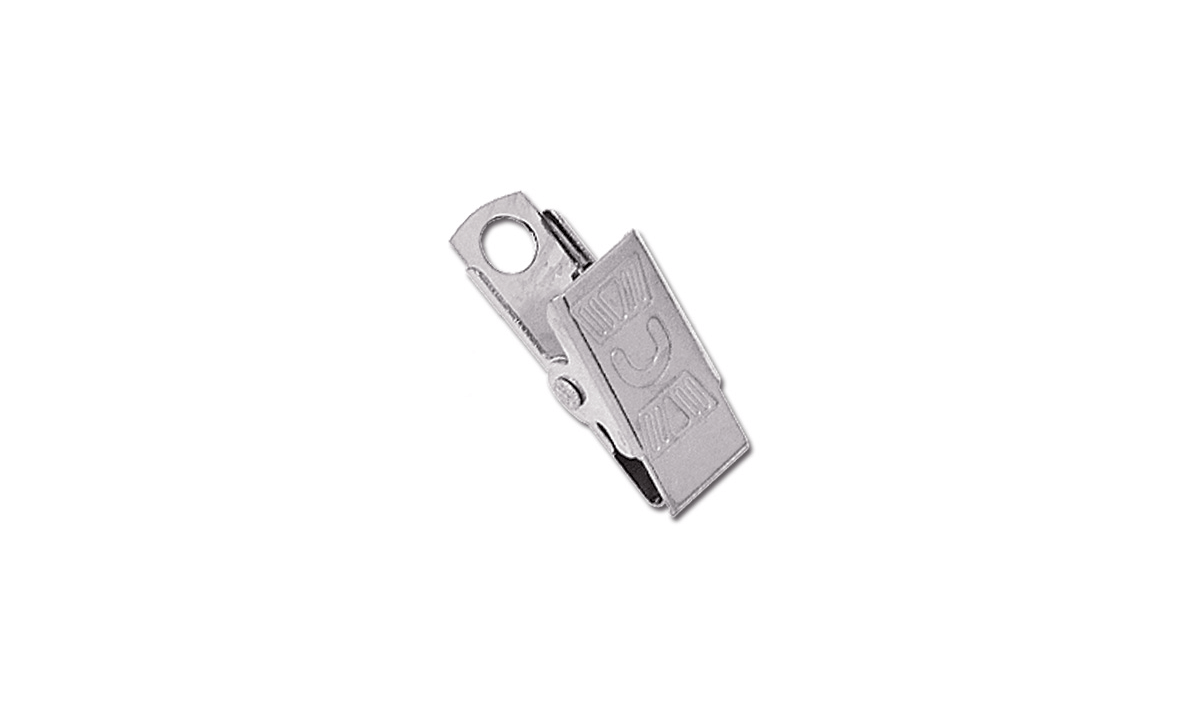 Clip a fermaglio metallico
