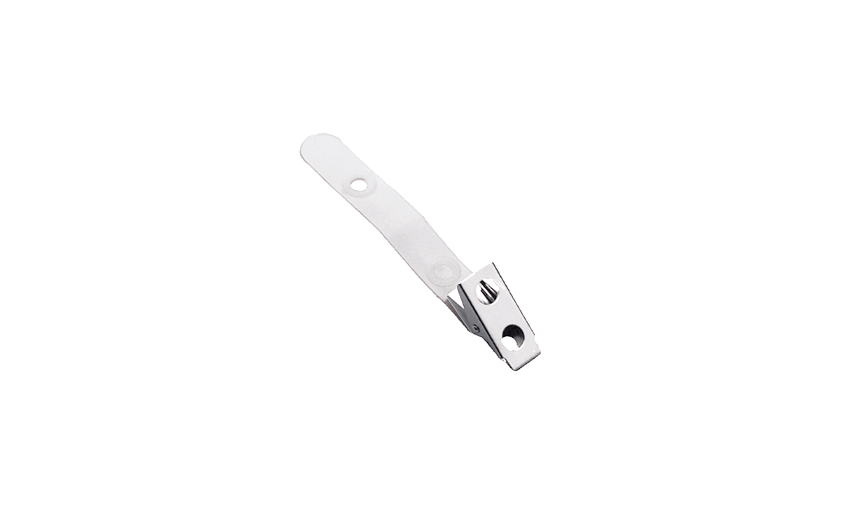 Clip a coccodrillo in nylon modellato