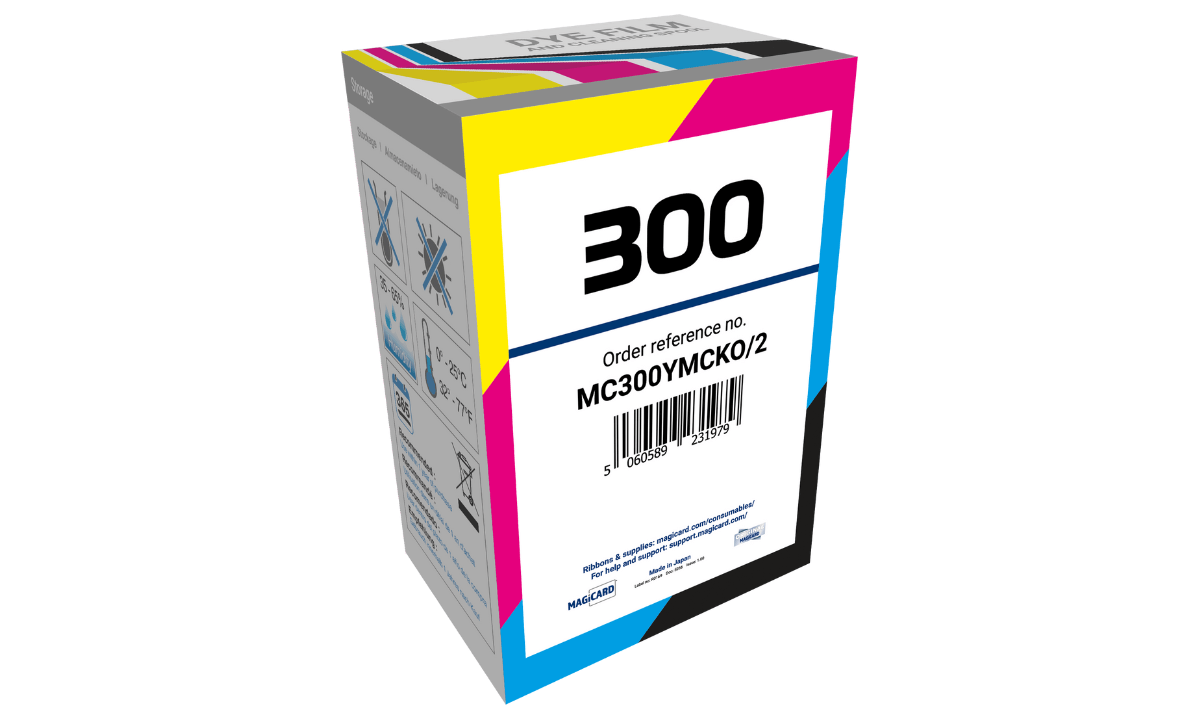 Nastro colorato Magicard 300/E+ - 300 immagini