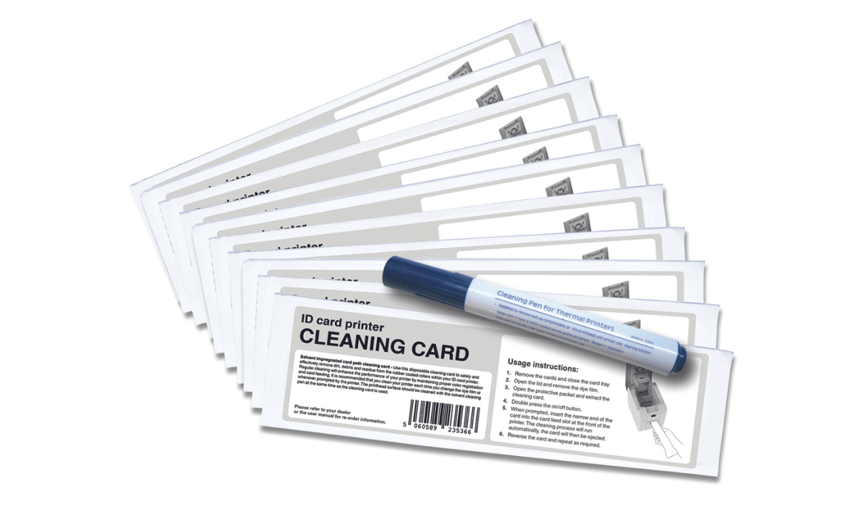 Kit di pulizia Magicard Pronto100 (10 tessere di pulzia e 1 pennarello)