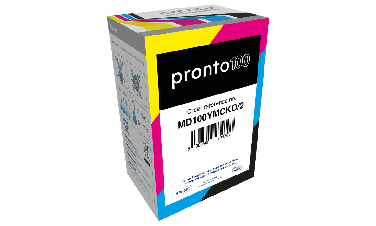 Nastro colorato Magicard Pronto100 - 100 immagini