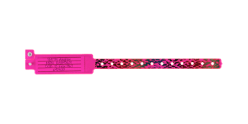 Braccialetti per Inserimento di Targhette Veri-Color - Modello Adulto/Pediatrico Splash Straps