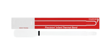 Braccialetti Precision per neonato a stampa termica con etichetta (chiusura adesiva) - 400 braccialetti