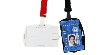 Portabadge Rigido Multi-Card Completamente Compostabile, Formato Carta di Credito