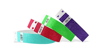 Braccialetti in Tyvek pre-numerati 19 mm - Confezione da 1000 pezzi